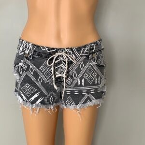 Billabong lace up shorts